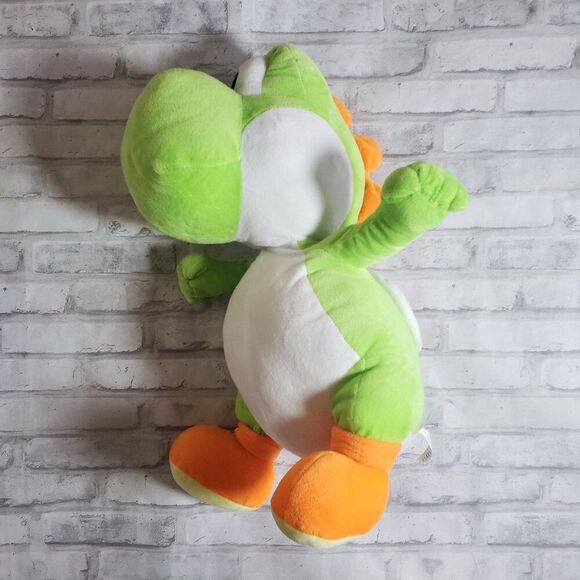 Super Mario Green Yoshi Plush 21in - Picture 2 of 4